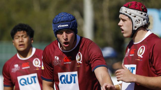 Brothers lock Charles Brosnan was dynamic as ever against the Rebels in round 4 of the tournament. Picture Karen Watson