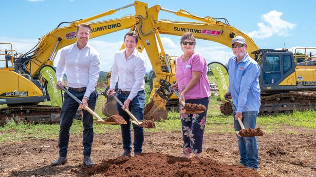 Tweed Shire Council Deputy Mayor, Councillor Meredith Dennis, and Councillor James Owen joined other local dignitaries, including SKF Development Director Eric Zhao, representatives from CD Civil and land buyers at a special sod-turning ceremony for the project which has been hailed as a vital contributor to housing supply for the Tweed region.