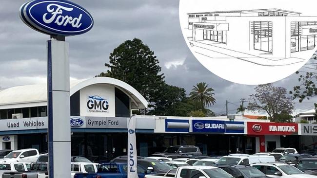 The Gympie Motor Group has unveiled plans to move from its Oak St home north of the city to Glanmire, near the new Bypass.