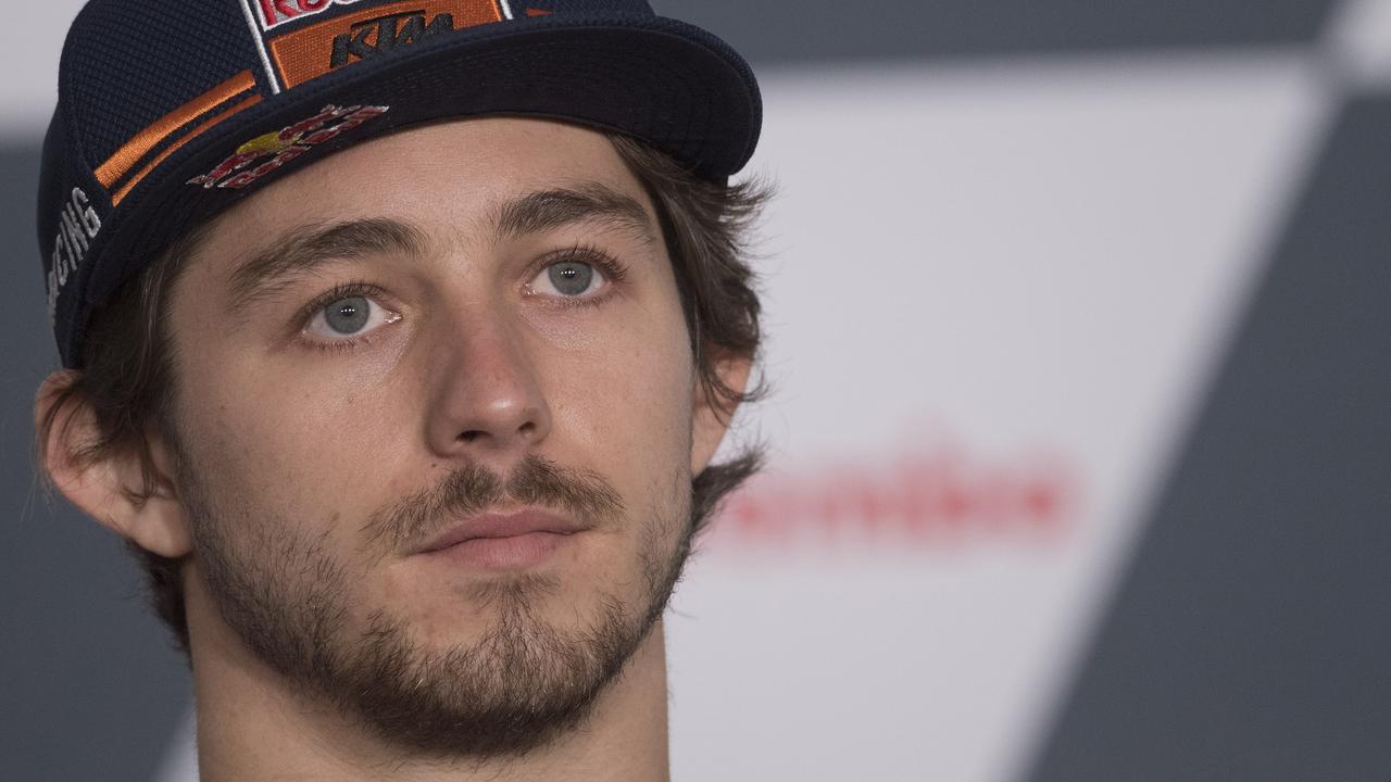 LAGOA, ALGARVE, PORTUGAL - NOVEMBER 04: Remy Gardner of Australia and Red Bull KTM Ajo looks on during the MotoGP Of Portugal - Previews on November 04, 2021 in Lagoa, Algarve, Faro. (Photo by Mirco Lazzari gp/Getty Images)