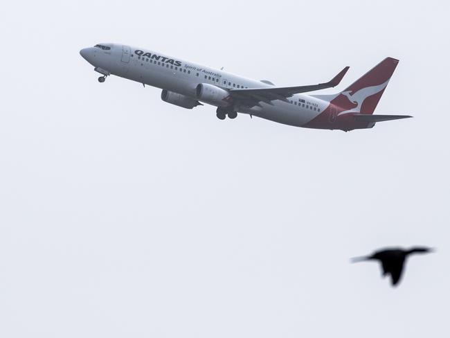 Aussies should not expect to fly overseas any time soon. Picture: NCA NewsWire/James Gourley