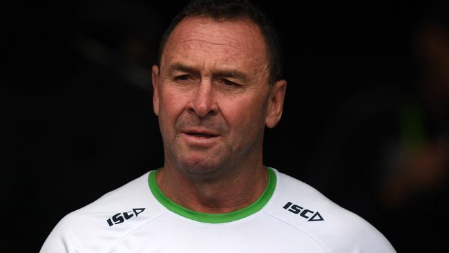 Raiders coach Ricky Stuart. Picture: Dan Himbrechts