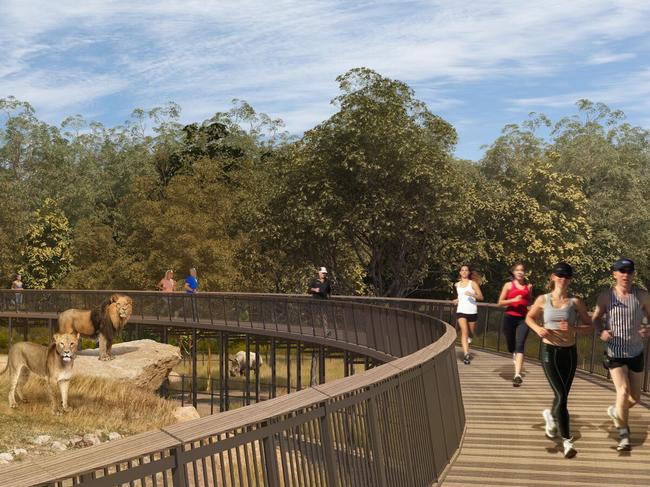 The RunWest course will take participants through the new Sydney Zoo in Blacktown. 