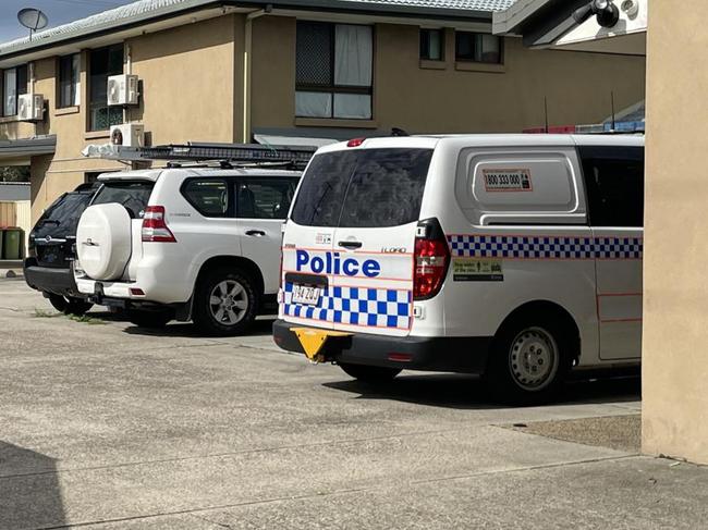 New details in what happened in the lead up to a Sunshine Coast man being found dead at a unit complex have emerged, as neighbours recount the horrific afternoon and police continue to investigate. Photos: Iwan Jones