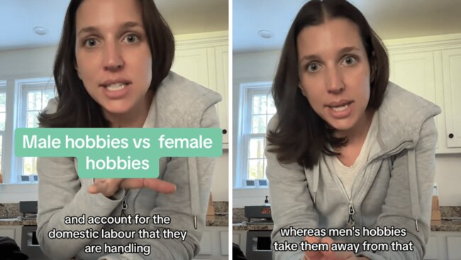 Paige argued many women don't have the same support men do at home. Picture: sheisapaigeturner/TikTok