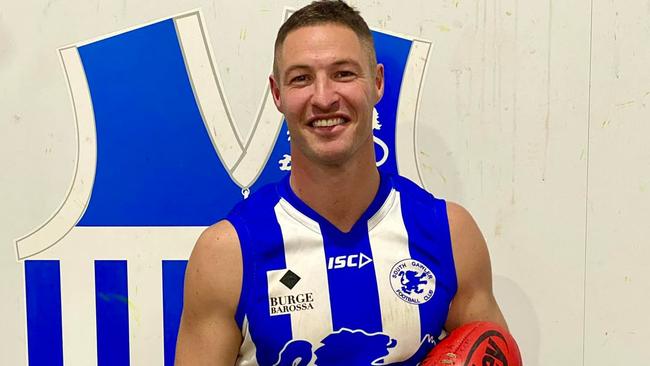 South Gawler goalkicking machine Dean Cutting has been a star up front. Picture: South Gawler Football Club