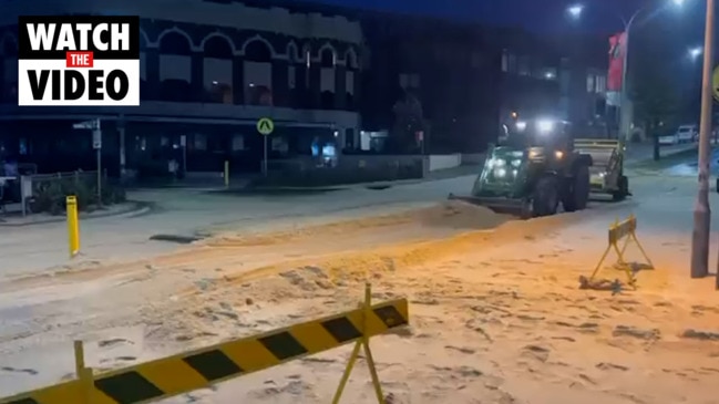 Clean up efforts after Sydney's storms