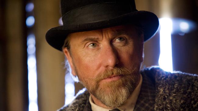 Bloody and talky ... Tim Roth in a scene from The Hateful Eight. Picture: Roadshow