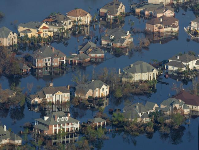 The aftermath of Hurricane Katrina, 12 September, 2005.