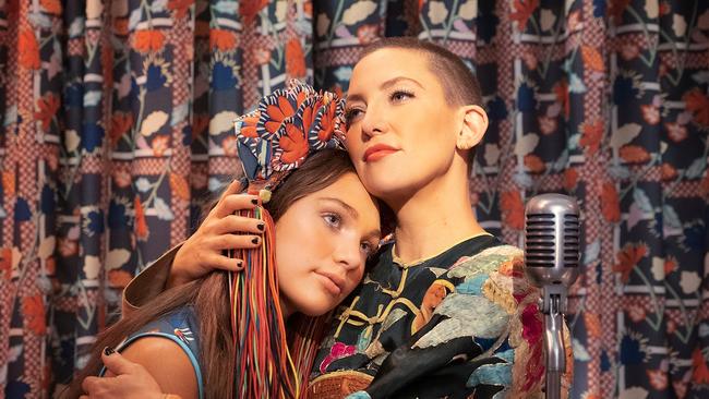 Music starred Maddie Ziegler (left) as an Autistic child and Kate Hudson (right) as her carer.