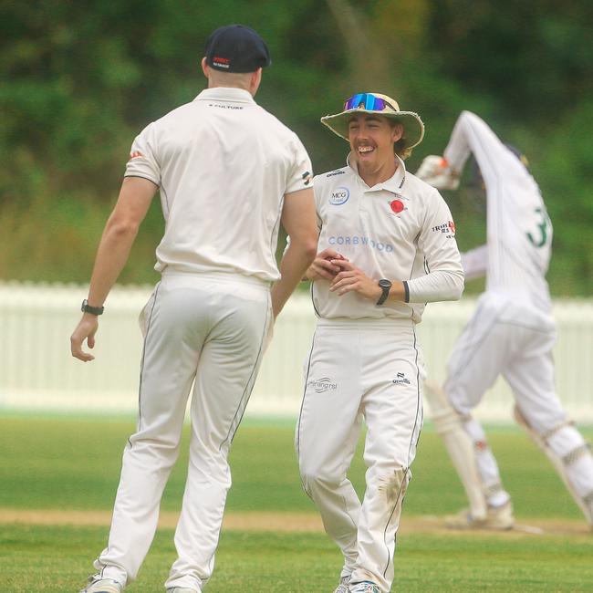 Reece Finn as Mudgeeraba v Queens - Premier First Grade at Alan Nielsen Park, Carrara. Picture: Glenn Campbell