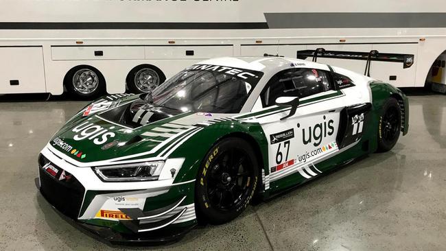 Forum Group and Iugis boss Bill Papas's Audi racing car.