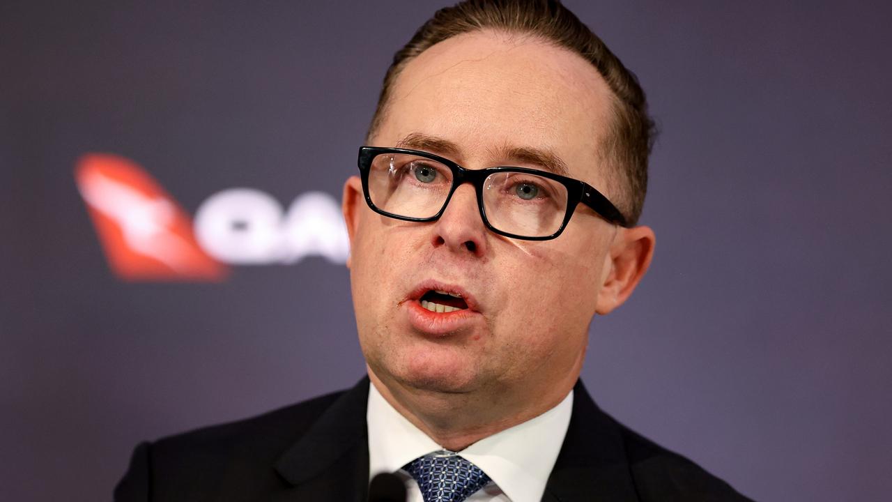 Alan Joyce is expected to step down as chief executive officer of Qantas this year. Picture: Brendon Thorne/Bloomberg via Getty Images