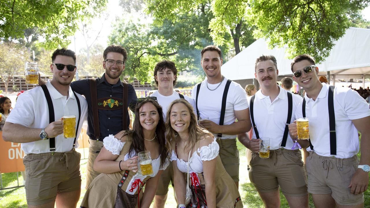 Oktoberfest in the Gardens. 5th October 2024. Picture: Brett Hartwig