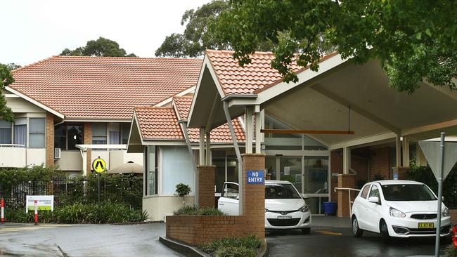 The Dorothy Henderson Lodge inside the Baptist Care Macquarie Park complex. Picture: John Appleyard