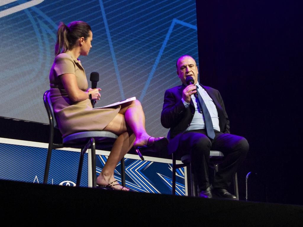 ARLC chairman Peter V'Landys at the North Qld Cowboys season launch. Picture: Supplied by North Qld Cowboys