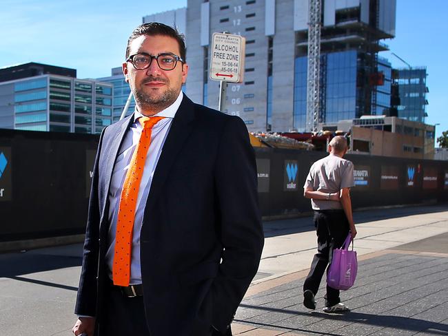 Liberal candidate Steven Issa is the former deputy mayor of Parramatta.
