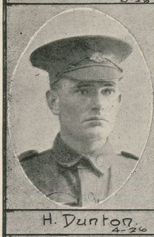 Private Harry Dunton