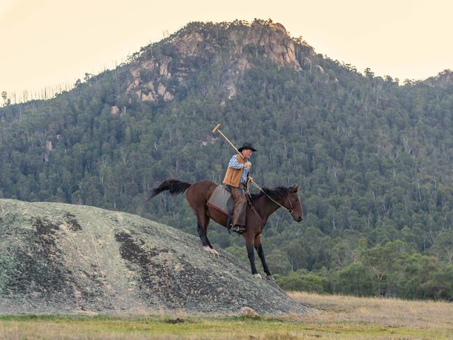 The Geebung Polo Classic will once again peg mountain cattleman against their city rivals. Picture: Jason Edwards