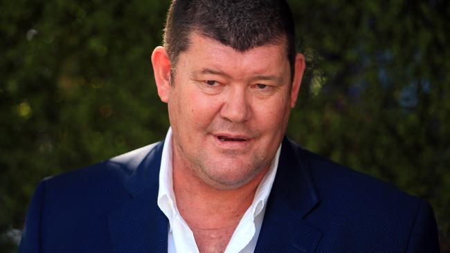 Businessman James Packer. Picture: Aaron Francis