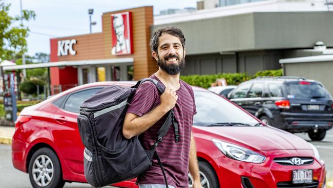 KFC owner Collins Foods says a pivot to delivery and drive-thru helped it to maintain sales through the pandemic. Picture: Richard Walker.