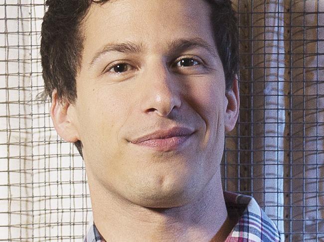 SWITCHED ON ONLY ... EMBARGOED TIL 7 JAN 2015 .. FEE APPLIES. Comedian Andy Samberg star of Brooklyn Nine Nine. Photo: Contour by Getty Images