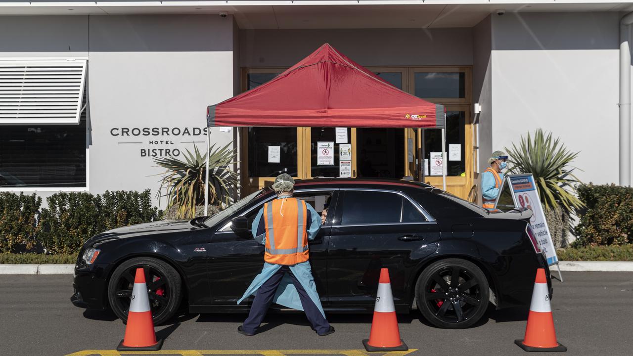 Dr Chant said there are roughly 40 cases linked to the Crossroads Hotel in Casula. Picture: Brook Mitchell/Getty Images)