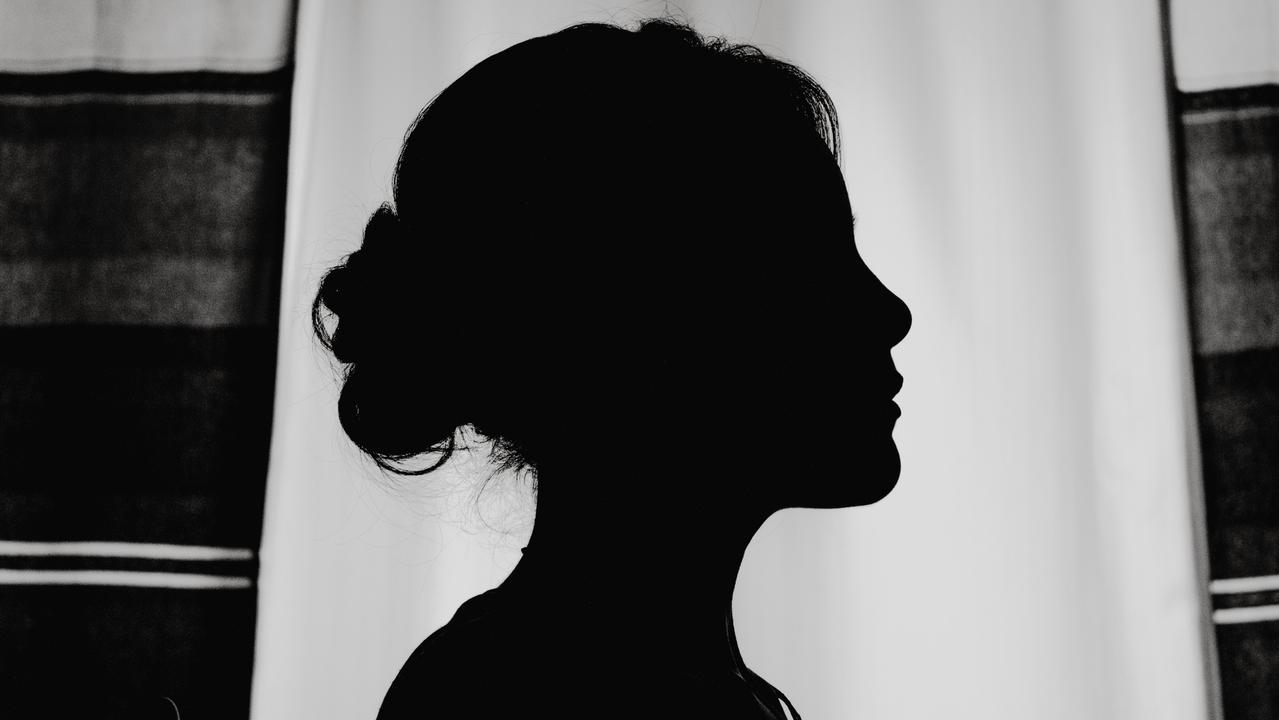 Girl silhouette generic.