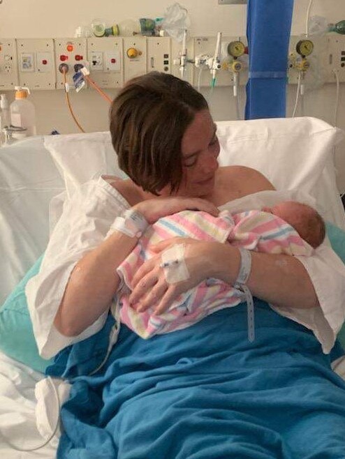 Kristen Mammone suffered retained placenta complications after the birth of her daughter in 2019.