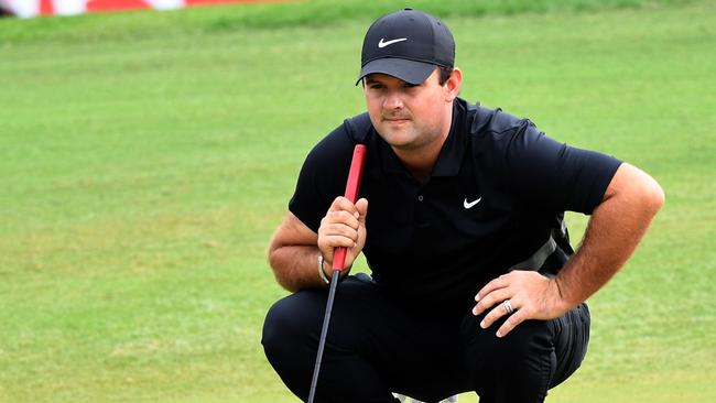 Patrick Reed has been flouting golf’s rules for years. Picture: Karim Sahib/AFP