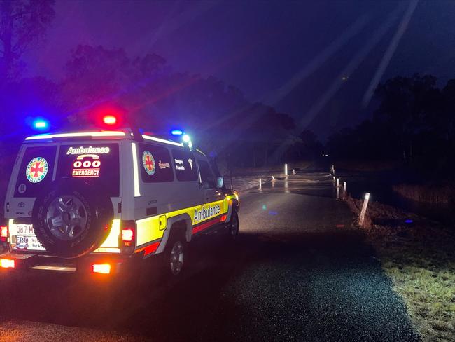 Queensland Ambulance Service was called to two road crashes in the Gladstone region overnight. Generic image.