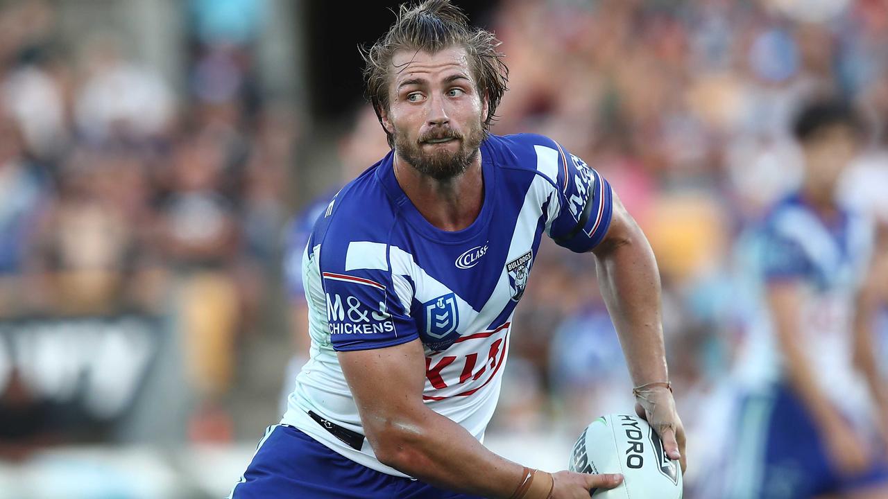 Kieran Foran and the Bulldogs were blown off the park by the Warriors. 