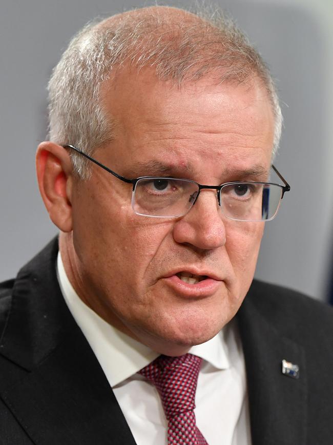 Prime Minister Scott Morrison. Picture: NCA NewsWire/Joel Carrett