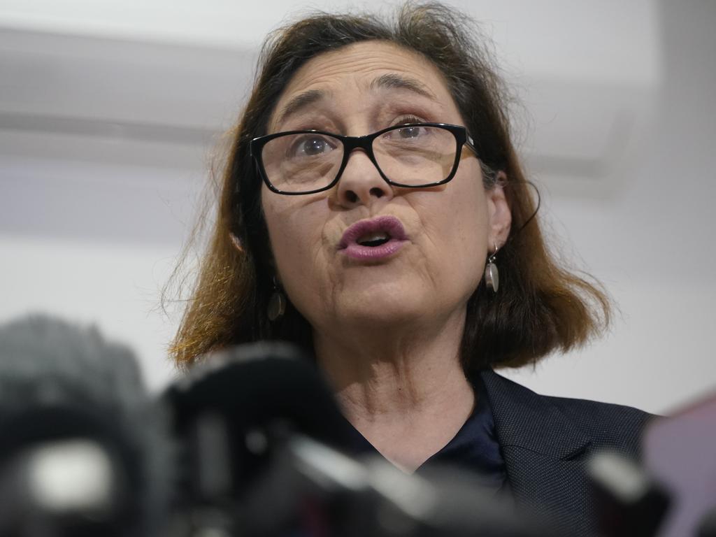 Victorian Energy Minister Lily D’Ambrosio said gas was part of the government’s ­energy transition plan, but ‘supply is dwindling and prices are going up’. Picture: Valeriu Campan