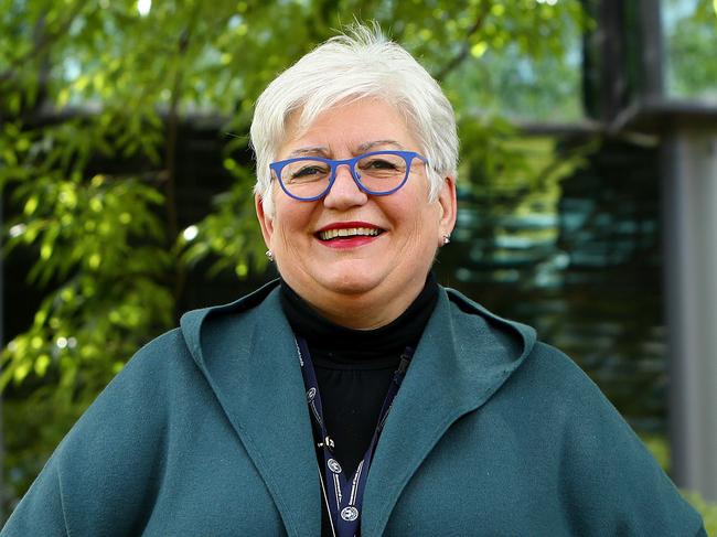 21/10/16 - SA Health ceo Vickie Kaminski Outside SA Health building in AdelaidePicture Simon Cross