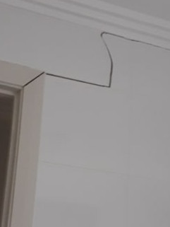 Cracks have appeared all over the home, with more emerging as time goes on.