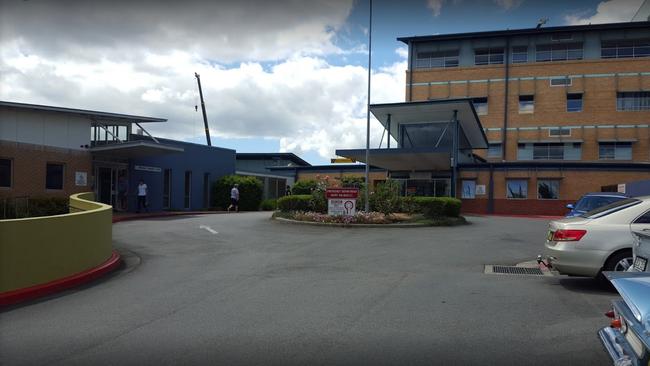 Manning Hospital where a woman in her 60s is recovering from COVID-19. Picture: Supplied