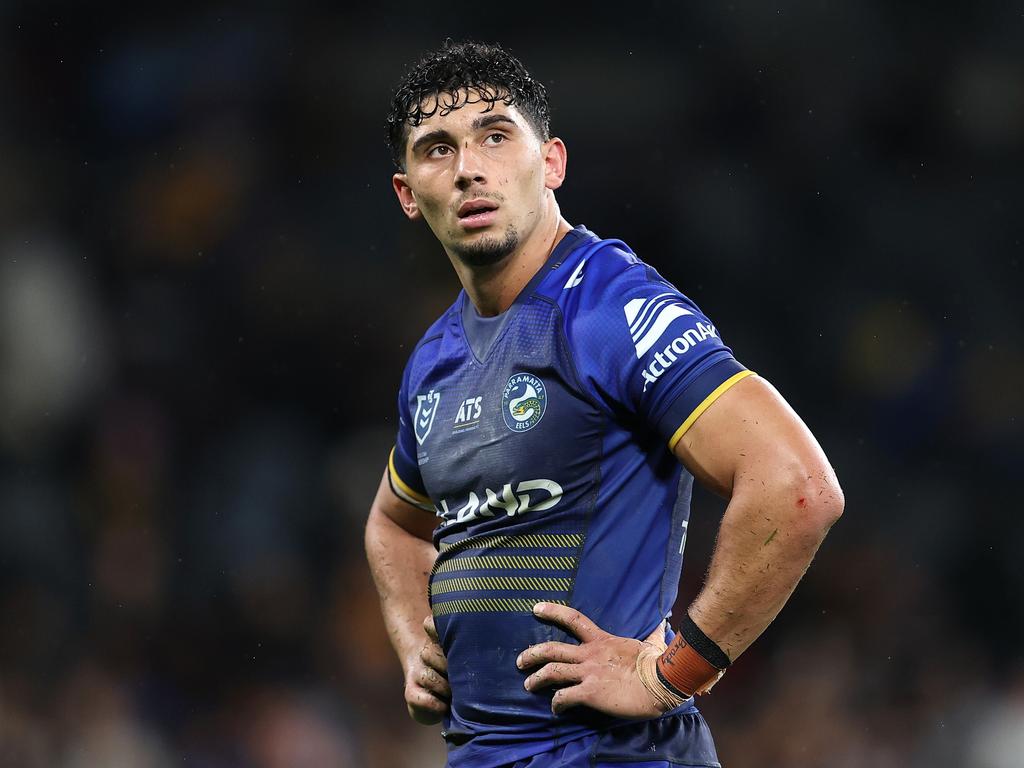 Parramatta are facing a battle to retain Bailey Simonsson, with three NRL rivals in the race for the outside back. Picture: Getty Images