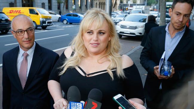 Australian actor Rebel Wilson successfully sued Women's Day magazine publisher Bauer Media in September 2017. Picture: Darrian Traynor