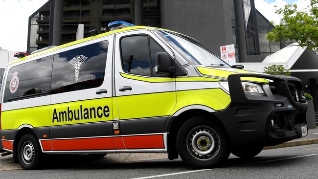 An e-scooter rider has been rushed to hospital after a collision with a car in Spring Hill. Picture: NCA NewsWire / Dan Peled / File photo