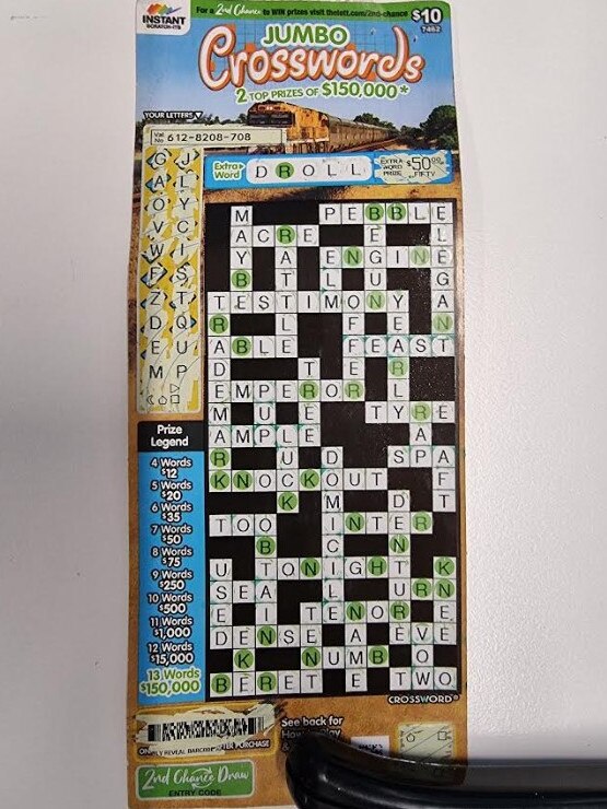 The winning scratchie ticket was purchased at the Lucky Dollar Newsagency on Bourbong Street.