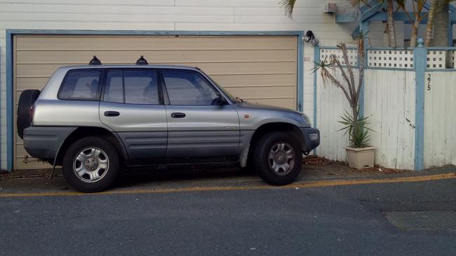 Johnathon Dao’s car parked exactly as it was when he was fined.