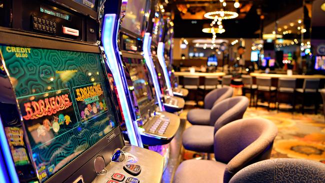 The Territory’s community clubs, pubs, hotels and casinos have been given some critical life support with the NT Government waiving their March gaming machine taxes. Picture: Michael Franchi