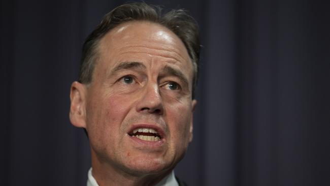 Federal Health Minister Greg Hunt. Picture: Martin Ollman