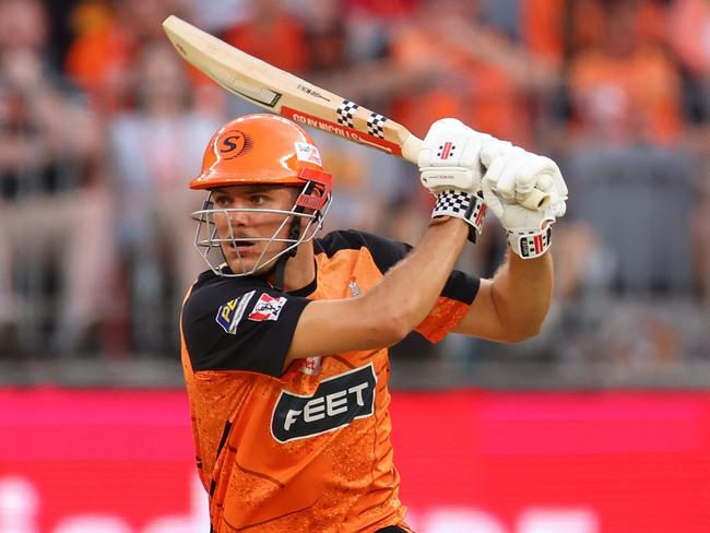 Aaron Hardie is hoping to lead Perth to glory after Ashton Turner’s injury. Picture: James Worsfold/Getty Images