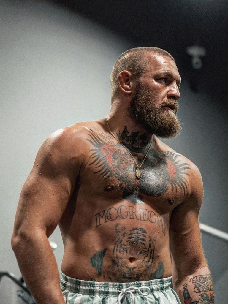 McGregor weight gain, body transformation UFC