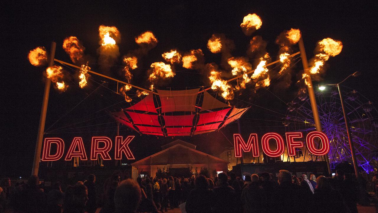 Dark Mofo launch image from Dark Mofo 2014