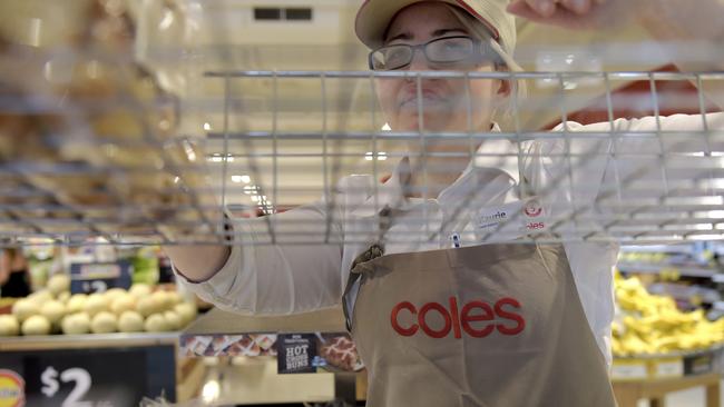 Supermarket workers are most at risk of contracting Covid at work. Picture: Carla Gottgens/Bloomberg