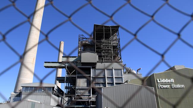 The Liddell Power Station in Muswellbrook, New South Wales. Picture: Dan Himbrechts