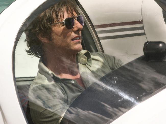 Tom Cruise in a scene from film American Made